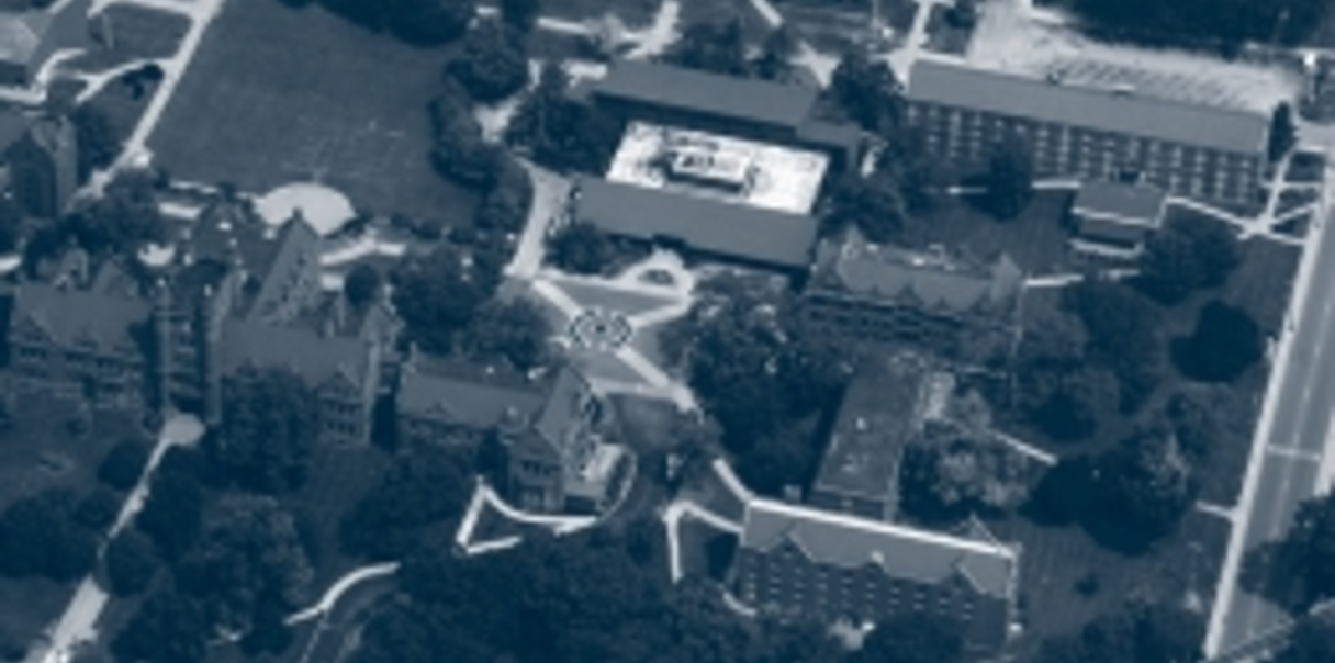 Aerial view of ǿ޴ý Campus